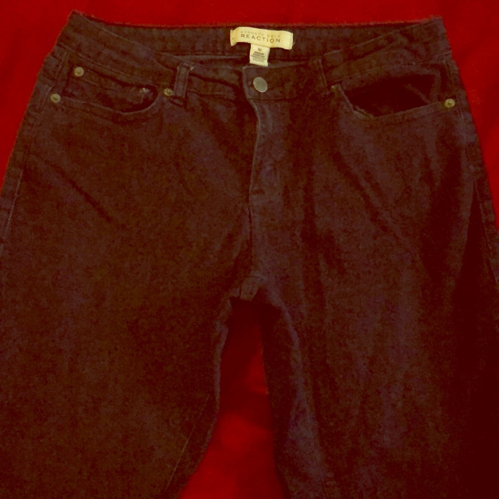 Kenneth Cole  size 10 straight leg stretch jeans